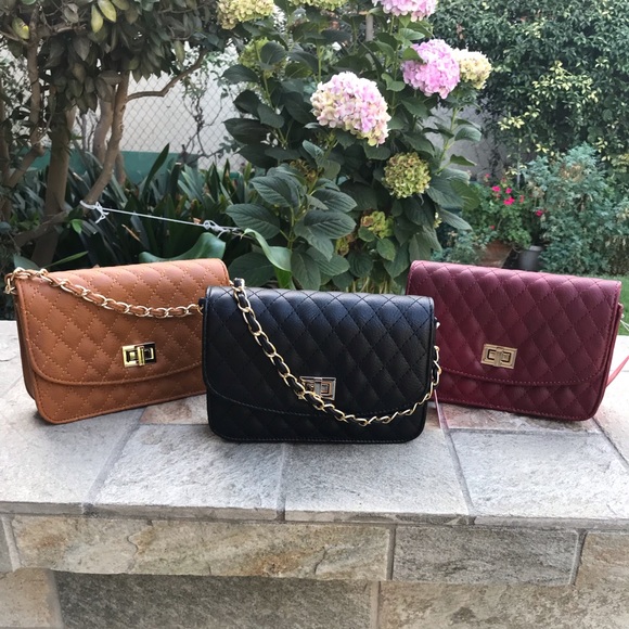 Cute Padded Crossbodies bags only tan left! - Picture 2 of 8